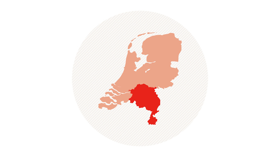 Noord-Brabant en Limburg
